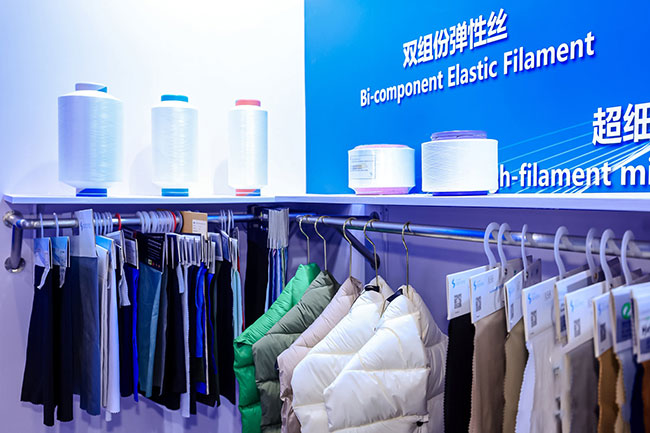 Sorona復合長絲紗線特性與應用分析