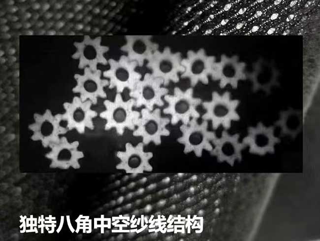 軍帽絲八角形 + 中空 = 超強(qiáng)空氣囊