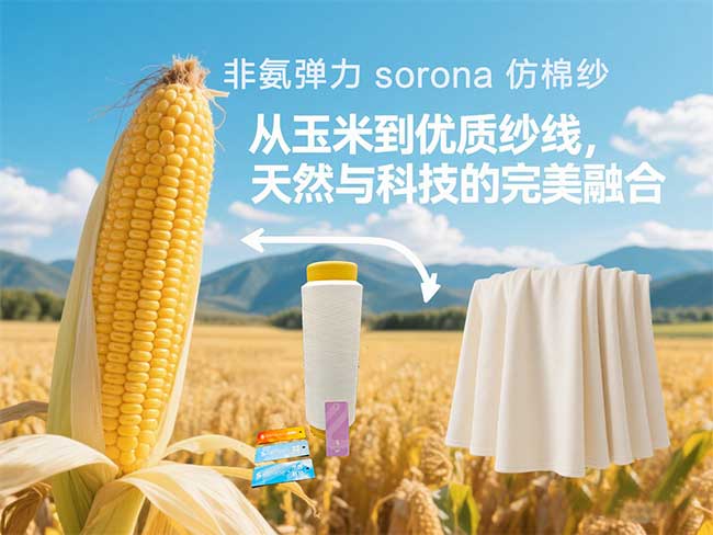 Sorona彈力仿棉紗